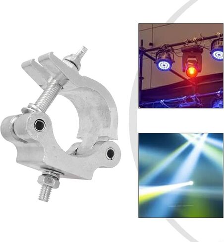 Stage Beam Light Hook, Aluminum Alloy Clamp Designed for 1 57 2 05 Inch Tubes in Events and Performances (A) in Saudi Arabia