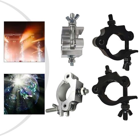 Stage Beam Light Hook, Aluminum Alloy Clamp Designed for 1 57 2 05 Inch Tubes in Events and Performances (A) in Saudi Arabia