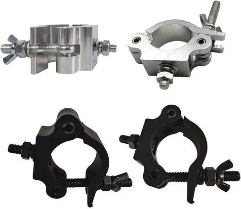 Stage Beam Light Hook, Aluminum Alloy Clamp Designed for 1 57 2 05 Inch Tubes in Events and Performances (A) in Saudi Arabia