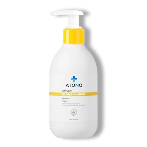 ATONO2] حمام وشامبو الأكسجين CERA-O ™ - ترطيب لطيف وآمن لبشرة الطفل الحساسة - حاجز الترطيب المزدوج CERA-O ™، ماء الأكسجين والسيراميد، تم اختباره من قبل أطباء الجلدية، عطر - مجاني 10.6 أونصة. in Kuwait