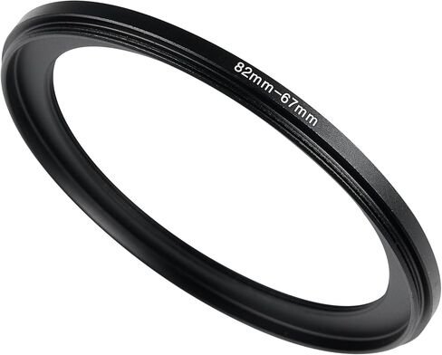 82mm to 67mm Step-Down Rings Filter Adapter for All Brands UV ND CPL Metal Step-Down Rings Adapter Filter in Saudi Arabia