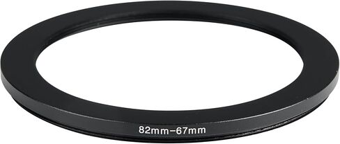 82mm to 67mm Step-Down Rings Filter Adapter for All Brands UV ND CPL Metal Step-Down Rings Adapter Filter in Saudi Arabia