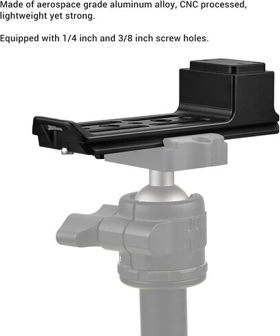 قاعدة تثبيت حامل ثلاثي القوائم لعدسة Gugxiom لعدسة FE 400-800 مم F6.3-8 G OSS، للوحة إطلاق سريع بنمط Arca مع خيوط 1/4 و3/8، ودعم طوق العدسة المقربة in Saudi Arabia