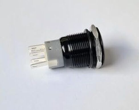 #US JENANI Vandal Resistant 19mm On/Off Switch Ring LED Black Body 5 Prongs in Saudi Arabia