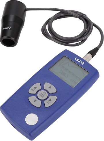 WALFRONT Digital Luminance Meter Light Meter Luxmeter Handheld Photometer Lumens LED Brightness Tester Data Storage Digital Light Meter in Saudi Arabia
