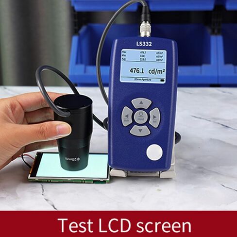 WALFRONT Digital Luminance Meter Light Meter Luxmeter Handheld Photometer Lumens LED Brightness Tester Data Storage Digital Light Meter in Saudi Arabia
