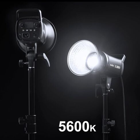 Godox SL100D 100W LED Video Light 5600K Continuous Lighting White Version, CRI≥96 TLCI≥97, 8 FX Lighting Effects,Godox SL100 D Bowens Mount Studio Light for Video Shooting, Photography (Godox SL100D) in Saudi Arabia
