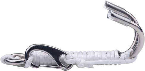 Diving Hook for Cave Dive, Nylon and Stainless Steel Material, Relaxing Drift for Underwater Exploration, WhiteBlack in Saudi Arabia