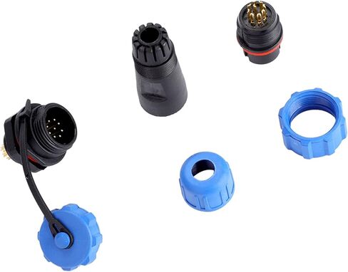 Keenso IP68 SP13 Plastic Plug Connector Significantly Improves the Conductivity of Lamps and Lanterns (9pin) in Saudi Arabia