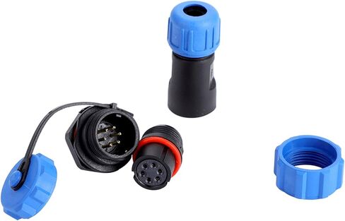 Keenso IP68 SP13 Plastic Plug Connector Significantly Improves the Conductivity of Lamps and Lanterns (6pin) in Saudi Arabia