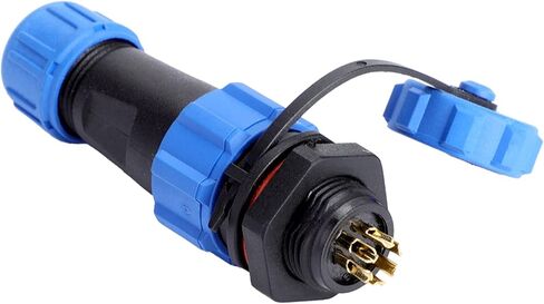 Keenso IP68 SP13 Plastic Plug Connector Significantly Improves the Conductivity of Lamps and Lanterns (6pin) in Saudi Arabia