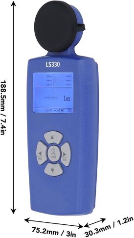 SUNGOOYUE Color Temperature Tester + Accurate and Consistent Illuminance Meter for Color Rendering, Suitable for Photographers + Spectrum Sensor + Studio Lighting in Saudi Arabia