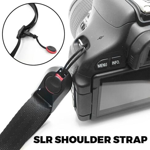 Adjustable Camera Shoulder Strap for DSLR, Quick-Release Neck Band, Washable & Durable for Photography in Saudi Arabia