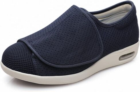 Men Women Edema Shoes, Memory Foam Diabetic Slipper Unisex Outdoor Indoor Orthopaedic Slippers Anti-Skid Wide Fit Swollen Feet Shoes in Saudi Arabia