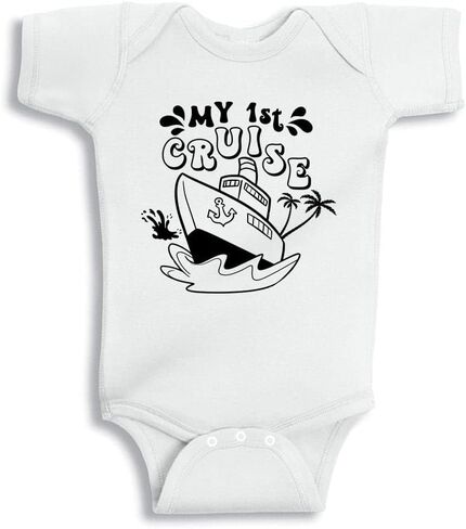 TATY Kids My First Cruise Baby Infant Bodysuit in Saudi Arabia