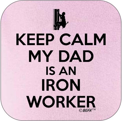 Keep Calm My Dad is an Iron Worker Bodysuit in Saudi Arabia