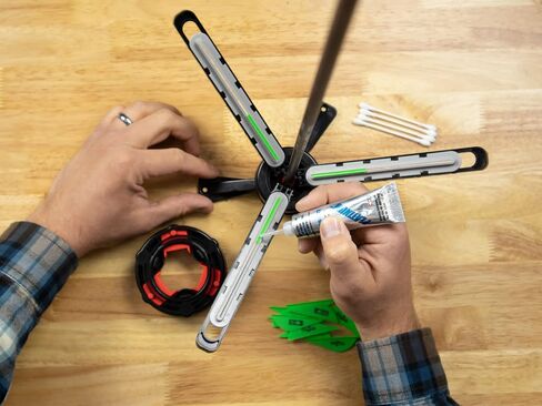 Bohning Complete Cauldron Fletching Jig Black in Saudi Arabia