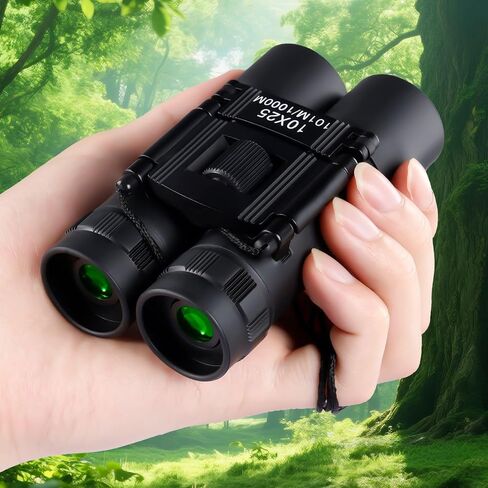 10X25 Binoculars Rubber Compact Binoculars Portable Telescope in Saudi Arabia