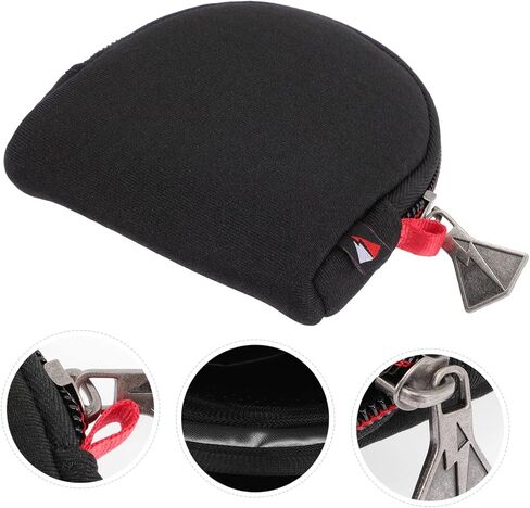 ARTIBETTER Neoprene Camera Lens Filter Pouch with Zipper Protective Case for Outdoor Photography Accessories Storage and Portable Carrying Bag in Saudi Arabia