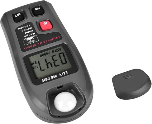 GYJ MT-30 مقياس الضوء الرقمي Luxmeter، قياس دقيق لمكان العمل والمختبر، وحدات LuxFc، 0.1-200,000Lux؛ 0.01-20,000 فرنك in Saudi Arabia