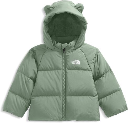 سترة مبطنة بالصوف من THE NORTH FACE Baby North Down | طارد للماء، عازل للطيور المائية، غطاء رأس مرفق مع أذنين in Saudi Arabia