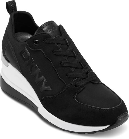 DKNY Women's Cait Wedge Lace Up Sneakers in Saudi Arabia