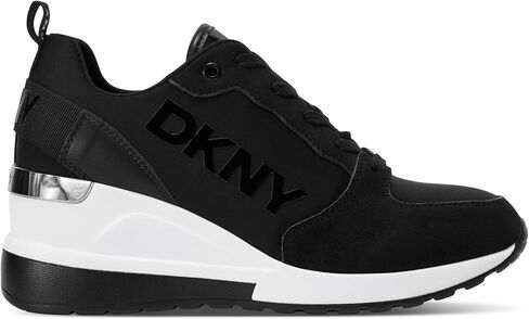 DKNY Women's Cait Wedge Lace Up Sneakers in Saudi Arabia