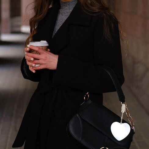 Uonlytech 3pcs Purse Light Handbag Light, Sensor Touch Activated Mini Heart Shape Night Lamp Handbag Purse Lamp for Women & Girls Bag Accessories in Saudi Arabia