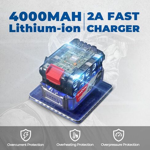 مفتاح ربط تأثير لاسلكي Dong Cheng 20V، أقصى عزم دوران 360 قدم رطل (488N.m)، 1/2 بوصة مع 3 أوضاع سرعة، 2400 دورة في الدقيقة مسدس تأثير بدون فرشاة (متجدد) in Kuwait
