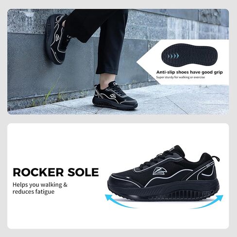 نساء على نطاق واسع قوس الدعم التنس أحذية المشي أخمصي على نطاق واسع in Kuwait