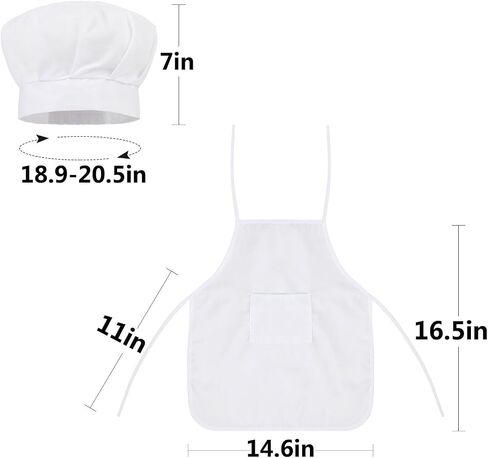 XGOPTS 2 Pcs Newborn Baby Photography Chef Costume Set Baby Chefs Outfits Chef Hat and Apron Photo Props Set for 6-24 Months in Saudi Arabia