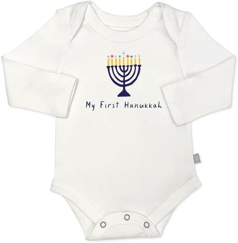 بدلة أطفال من Finn + Emma مصنوعة من القطن العضوي - قطعة واحدة محايدة للجنسين للأطفال من عمر 0 ​​إلى 12 شهرًا بمقاسات وأنماط متعددة in Kuwait