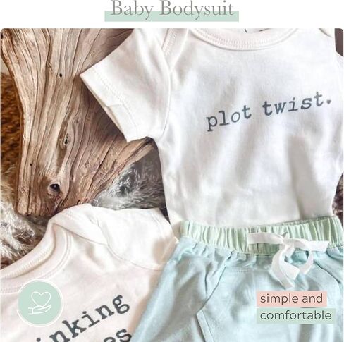 بدلة أطفال من Finn + Emma مصنوعة من القطن العضوي - قطعة واحدة محايدة للجنسين للأطفال من عمر 0 ​​إلى 12 شهرًا بمقاسات وأنماط متعددة in Kuwait