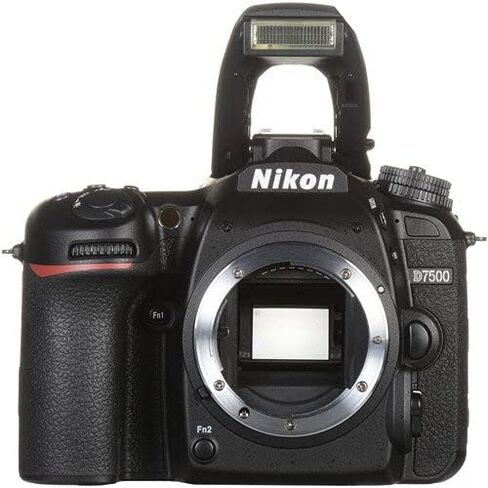 Nikon Intl Nikon D7500 DSLR Camera Kit with 18-140mm VR Lens | Built-in Wi-Fi | 20.9 MP CMOS Sensor | EXPEED 5 Image Processor and Full HD | SnapBridge Bluetooth Connectivity (Renewed) in Saudi Arabia