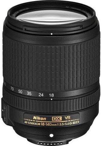 Nikon Intl Nikon D7500 DSLR Camera Kit with 18-140mm VR Lens | Built-in Wi-Fi | 20.9 MP CMOS Sensor | EXPEED 5 Image Processor and Full HD | SnapBridge Bluetooth Connectivity (Renewed) in Saudi Arabia