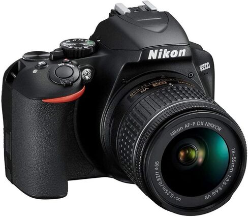 مجموعة نيكون VBA550K001 D3500 + AF-P DX 18–55 VR - أسود in Kuwait