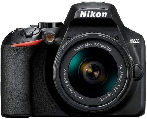 مجموعة نيكون VBA550K001 D3500 + AF-P DX 18–55 VR - أسود in Kuwait