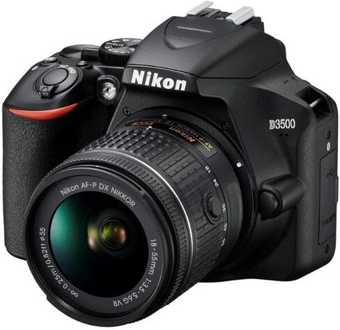 مجموعة نيكون VBA550K001 D3500 + AF-P DX 18–55 VR - أسود in Kuwait