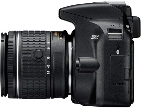 مجموعة نيكون VBA550K001 D3500 + AF-P DX 18–55 VR - أسود in Kuwait