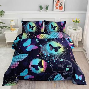 Kids Comforter Set Rugby Printed Pattern Bedding Set with 1 Comforter and 2 Pillowcases for Girls Boys Bedroom All Season(Rugby Full) in Kuwait