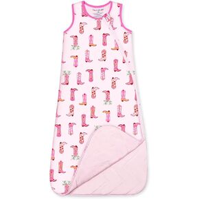 Rayon Made from Bamboo Viscose Sleep Sack 0-36 Months 1.0 Tog for Toddler and Baby sleepers 2-Way Zipper Newborn Sleep Sacks in Kuwait