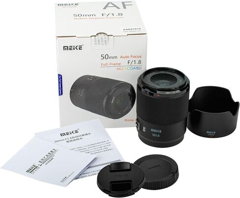 Meike 35mm F1.8 Full Frame Wide Angle AF STM Lens Auto Focus Fixed Prime Portrait Lenses for Panasonic Lumix Sigma Leica L-Mount Mirrorless Camera S1 S1R S1R II S1H S5 FP SL SL2 in Saudi Arabia