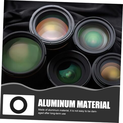 Camera Lens Adapter Durable UV Filter Conversion Ring Lightweight Portable Camera Filter Ring for Use Easy to Replace Lens Filters in Saudi Arabia