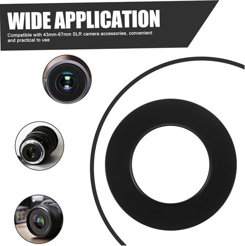 Camera Lens Adapter Durable UV Filter Conversion Ring Lightweight Portable Camera Filter Ring for Use Easy to Replace Lens Filters in Saudi Arabia