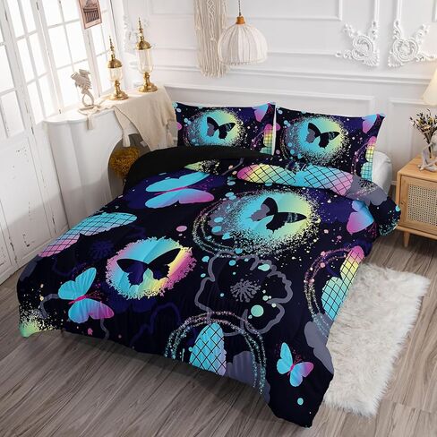 طقم لحاف للأطفال بنمط الرجبي المطبوع مع لحاف واحد و2 كيس وسادة لغرفة نوم البنات والأولاد طوال الموسم (كامل للرجبي) in Kuwait