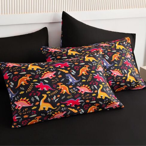 Kids Twin Comforter Sets 4 Pieces Bed in a Bag, Purple Blue Twin Bedding Set for Boys Girls,Soft Microfiber Comforter with Sheet Set,All Season Bed Set(Purple Blue,68"x88") in Saudi Arabia