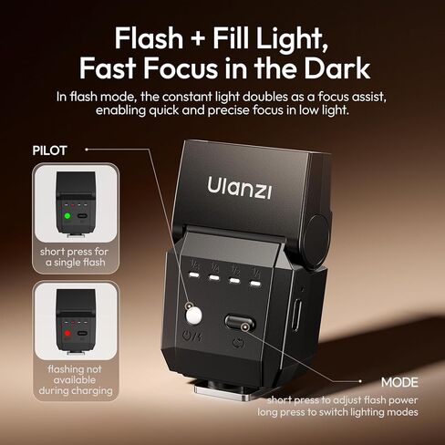 ULANZI SL03 Camera Mini Flash and ULANZI SL01 Mini Flash in Saudi Arabia