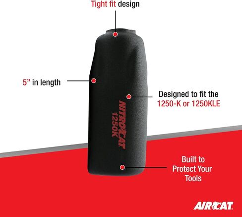 أدوات هوائية AIRCAT 1250-K 1/2 بوصة NITROCAT مفتاح ربط وقابض مزدوج مركب - مفتاح ربط قوي وطويل الأمد - أداة هوائية بمقبض مريح in Saudi Arabia