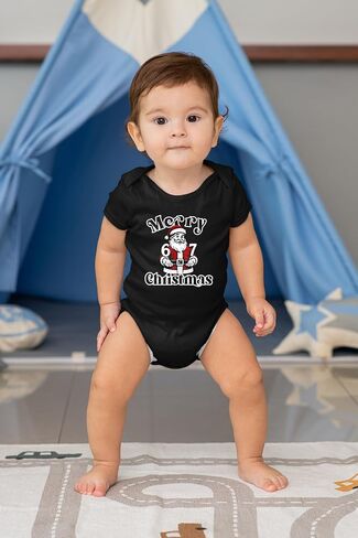 Go All Out 67 Santa Merry Christmas Six Seven Infant Creeper in Saudi Arabia