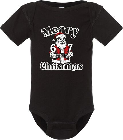 Go All Out 67 Santa Merry Christmas Six Seven Infant Creeper in Saudi Arabia